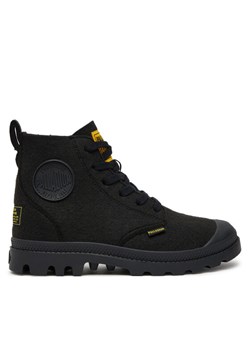 Trapery Palladium Pampa Hi Merino 74377-008-M Czarny ze sklepu eobuwie.pl w kategorii Workery damskie - zdjęcie 182043555