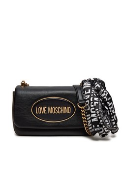 Torebka LOVE MOSCHINO JC4032PP1LLE100A Czarny ze sklepu eobuwie.pl w kategorii Kopertówki - zdjęcie 182043578