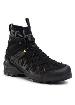 Trekkingi Salewa Ms Wildfire Edge Mid Gtx GORE-TEX 61350-0971 Czarny ze sklepu eobuwie.pl w kategorii Buty trekkingowe męskie - zdjęcie 182043646