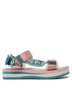 Sandały Pepe Jeans Pool Jelly G PGS70060 Różowy ze sklepu eobuwie.pl w kategorii Sandały dziecięce - zdjęcie 182043716
