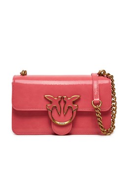 Torebka Pinko Love One Mini Light Cl 103335 A1UV Różowy ze sklepu eobuwie.pl w kategorii Listonoszki - zdjęcie 182043919