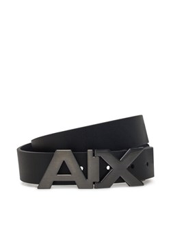 Pasek Męski Armani Exchange 951058 CC505 43120 Czarny ze sklepu eobuwie.pl w kategorii Paski męskie - zdjęcie 182043956