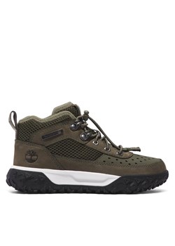 Trzewiki Timberland Gs Motion 6 Lthr Super Ox TB0A67AVA581 Zielony ze sklepu eobuwie.pl w kategorii Buty zimowe dziecięce - zdjęcie 182044149
