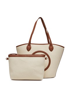 Torebka Valentino VBS7QO02CAN Beżowy ze sklepu eobuwie.pl w kategorii Torby Shopper bag - zdjęcie 182044236