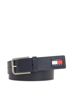 Pasek Męski Tommy Jeans Tjm Adj. Leather 4.0 AM0AM12339 Granatowy ze sklepu eobuwie.pl w kategorii Paski męskie - zdjęcie 182044306