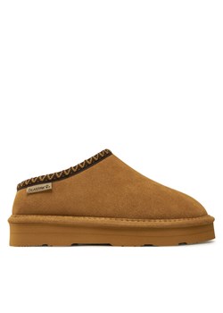 Kapcie Bearpaw Martis 3038W Beżowy ze sklepu eobuwie.pl w kategorii Kapcie damskie - zdjęcie 182044328