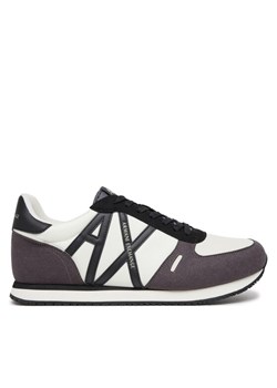 Sneakersy Armani Exchange XUX017 XCC68 U391 Szary ze sklepu eobuwie.pl w kategorii Buty sportowe męskie - zdjęcie 182044368
