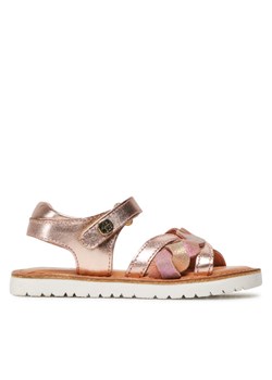 Sandały Kickers Betty 694792-30 M Różowy ze sklepu eobuwie.pl w kategorii Sandały dziecięce - zdjęcie 182044469