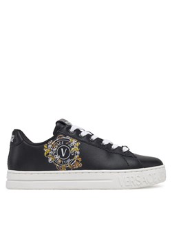 Sneakersy Versace Jeans Couture 78VA3SK3 Czarny ze sklepu eobuwie.pl w kategorii Buty sportowe damskie - zdjęcie 182044719