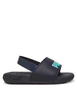 Sandały Puma Cool Cat 2.0 Backstrap AC Inf 390902 08 Granatowy ze sklepu eobuwie.pl w kategorii Sandały dziecięce - zdjęcie 182044786