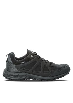 Trekkingi Jack Wolfskin Woodland 2 Texapore Low 4051271 Czarny ze sklepu eobuwie.pl w kategorii Buty trekkingowe męskie - zdjęcie 182045146