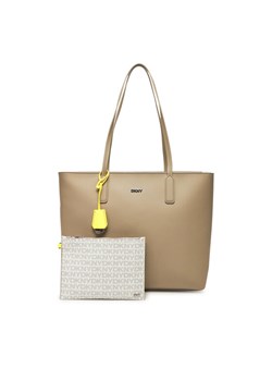 Torebka DKNY R44AYI42 Brązowy - id: 0732465857539 - marki DKNY - 182045165 Torebka DKNY R44AYI42 Brązowy ze sklepu eobuwie.pl w kategorii Torby Shopper bag - zdjęcie 182045165
