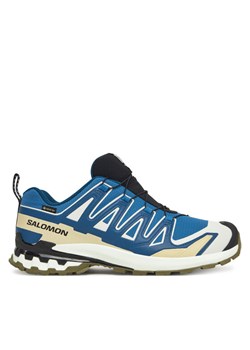 Buty do biegania Salomon Xa Pro 3D V9 Gore-Tex L47817400 Niebieski ze sklepu eobuwie.pl w kategorii Buty sportowe męskie - zdjęcie 182045217