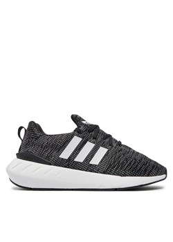 Sneakersy adidas Swift Run 22 J GW8176 Szary ze sklepu eobuwie.pl w kategorii Buty sportowe dziecięce - zdjęcie 182045237