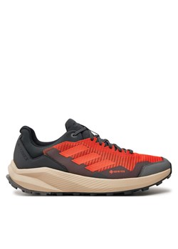 Buty do biegania adidas Terrex Trail Rider GORE-TEX IG8930 Pomarańczowy ze sklepu eobuwie.pl w kategorii Buty sportowe męskie - zdjęcie 182045305