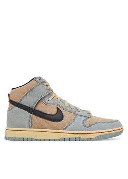 Sneakersy Nike Dunk Hi Retro SE FJ4191 Beżowy ze sklepu eobuwie.pl w kategorii Buty sportowe męskie - zdjęcie 182045427