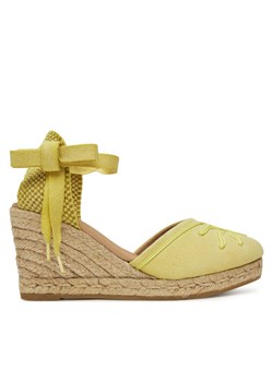 Espadryle Genuins Vela Sunset G106495 Żółty ze sklepu eobuwie.pl w kategorii Espadryle damskie - zdjęcie 182045456