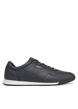 Sneakersy BOSS Titanium SL 50542099 Granatowy ze sklepu eobuwie.pl w kategorii Buty sportowe męskie - zdjęcie 182045535