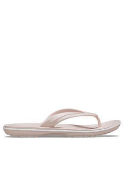 Japonki Crocs Crocband Flip 11033 Beżowy ze sklepu eobuwie.pl w kategorii Klapki męskie - zdjęcie 182045686