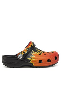 Klapki Crocs Classic Flames Clog K 210993 Pomarańczowy ze sklepu eobuwie.pl w kategorii Klapki dziecięce - zdjęcie 182045706
