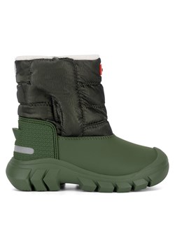 Śniegowce Hunter KFT5001PCT-FXR Khaki ze sklepu eobuwie.pl w kategorii Buty zimowe dziecięce - zdjęcie 182045919