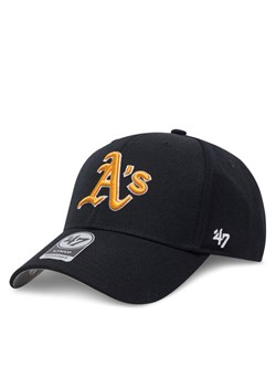 Czapka z daszkiem 47 Brand MLB Oakland Athletics '47 MVP B-MVP18WBV Czarny ze sklepu eobuwie.pl w kategorii Czapki z daszkiem damskie - zdjęcie 182045947