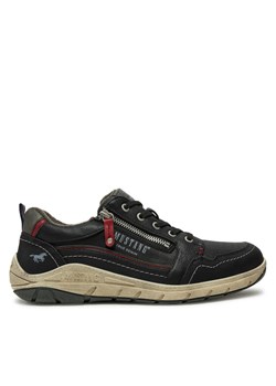 Sneakersy Mustang 4160-301 Czarny ze sklepu eobuwie.pl w kategorii Buty sportowe męskie - zdjęcie 182045975