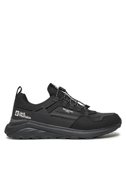 Trekkingi Jack Wolfskin Dromoventure Athletic Texapore Low M A63297 Czarny ze sklepu eobuwie.pl w kategorii Buty trekkingowe męskie - zdjęcie 182046067