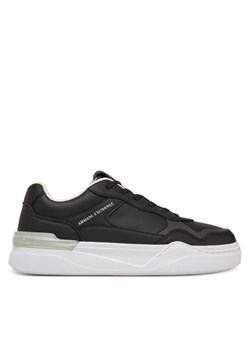 Sneakersy Armani Exchange XUX219 XV857 K001 Czarny ze sklepu eobuwie.pl w kategorii Buty sportowe męskie - zdjęcie 182046379