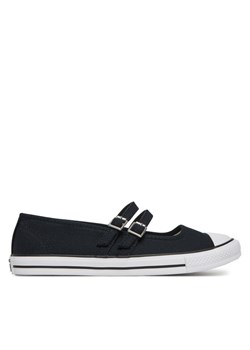 Baleriny Converse Chuck Taylor All Star Dainty Mary Jane A11551C Czarny ze sklepu eobuwie.pl w kategorii Balerinki - zdjęcie 182046497