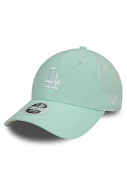 Czapka z daszkiem New Era Wmns Mlb Linen 940 La Dodgers 60503464 Zielony ze sklepu eobuwie.pl w kategorii Czapki z daszkiem damskie - zdjęcie 182046575