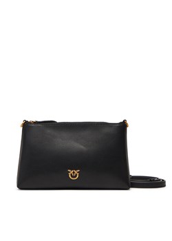 Torebka PINKO Flat Horizontal Mini PE 25 PCPL 104277 A0F1 Czarny ze sklepu eobuwie.pl w kategorii Listonoszki - zdjęcie 182046597