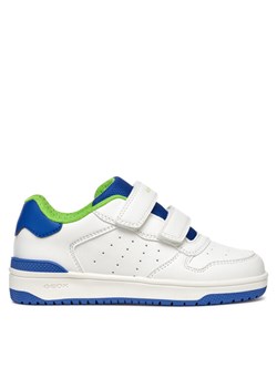 Sneakersy Geox Washiba J46LQA 000BC C0293 D Biały ze sklepu eobuwie.pl w kategorii Buty sportowe dziecięce - zdjęcie 182046636