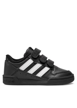 Sneakersy adidas Team Court 2 Str Cf C ID6633 Czarny ze sklepu eobuwie.pl w kategorii Buty sportowe dziecięce - zdjęcie 182046776