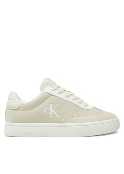Sneakersy Calvin Klein Jeans Classic Cupsole Low Mix Mg Wn YW0YW01636 Écru ze sklepu eobuwie.pl w kategorii Buty sportowe damskie - zdjęcie 182046849