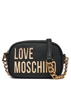 Torebka LOVE MOSCHINO JC4026PP1MKD0000 Czarny ze sklepu eobuwie.pl w kategorii Listonoszki - zdjęcie 182046866
