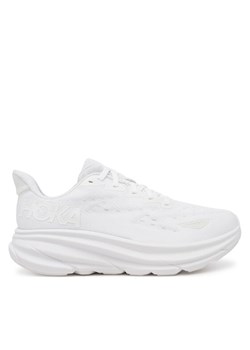 Buty do biegania Hoka Clifton 9 Wide 1132211 Biały ze sklepu eobuwie.pl w kategorii Buty sportowe damskie - zdjęcie 182046915
