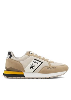 Sneakersy Beverly Hills Polo Club NICK-01 Beżowy ze sklepu eobuwie.pl w kategorii Buty sportowe męskie - zdjęcie 182046998