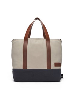 Torba Tommy Hilfiger Th Casual Tote AM0AM13368 Beżowy ze sklepu eobuwie.pl w kategorii Torby Shopper bag - zdjęcie 182047027
