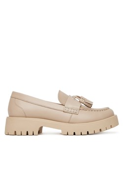 Loafersy Sergio Bardi ARC-F1091-05SB Beżowy ze sklepu eobuwie.pl w kategorii Mokasyny damskie - zdjęcie 182047245