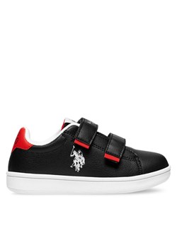 Sneakersy U.S. Polo Assn. TRACE002 Czarny ze sklepu eobuwie.pl w kategorii Trampki dziecięce - zdjęcie 182047626