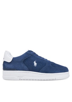 Sneakersy Polo Ralph Lauren Masters Court 809965086002 Granatowy ze sklepu eobuwie.pl w kategorii Buty sportowe męskie - zdjęcie 182048119