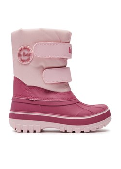 Śniegowce Lee Cooper LCJ-24-44-2844K Różowy ze sklepu eobuwie.pl w kategorii Buty zimowe dziecięce - zdjęcie 182048156