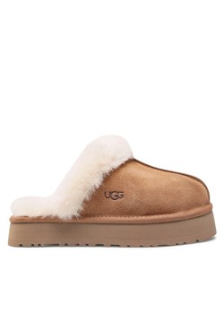 Kapcie Ugg W Disquette 1122550 Brązowy ze sklepu eobuwie.pl w kategorii Kapcie damskie - zdjęcie 182048158