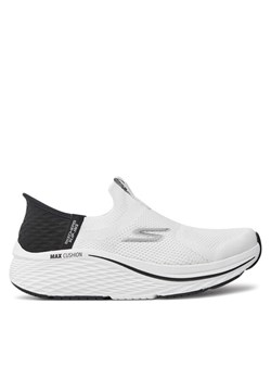 Sneakersy Skechers Skechers Slip-ins: Max Cushioning Elite 2.0 129611 Biały ze sklepu eobuwie.pl w kategorii Buty sportowe damskie - zdjęcie 182048455