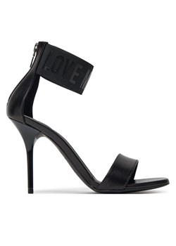 Sandały LOVE MOSCHINO JA16109G0MIE000A Czarny ze sklepu eobuwie.pl w kategorii Sandały damskie - zdjęcie 182048457