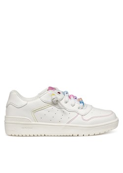Sneakersy Geox J Washiba J45HXD 54 C0406 M Biały ze sklepu eobuwie.pl w kategorii Buty sportowe dziecięce - zdjęcie 182048499