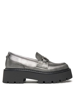 Loafersy Steve Madden Occupy SM11003276 Szary ze sklepu eobuwie.pl w kategorii Lordsy damskie - zdjęcie 182048518