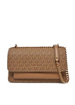 Torebka MICHAEL Michael Kors Claire 30R5GC7L3V Brązowy ze sklepu eobuwie.pl w kategorii Kopertówki - zdjęcie 182048537