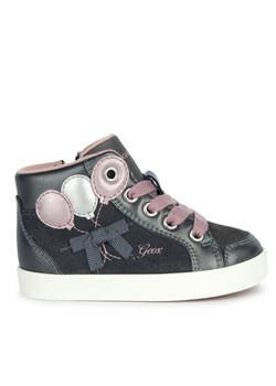 Sneakersy Geox B Kilwi Girl B36D5B 022NF C1377 M Szary ze sklepu eobuwie.pl w kategorii Półbuty dziecięce - zdjęcie 182048695